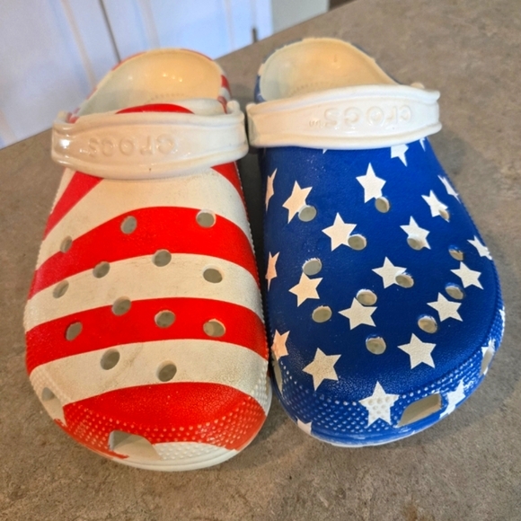 Patriotic Star and Stripe Clogs - Picture 5 of 5